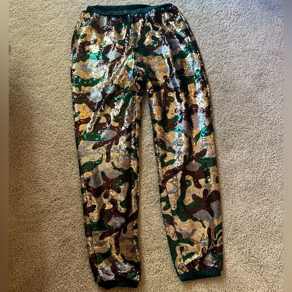 Sequenced Camo Pants (New With Tag)